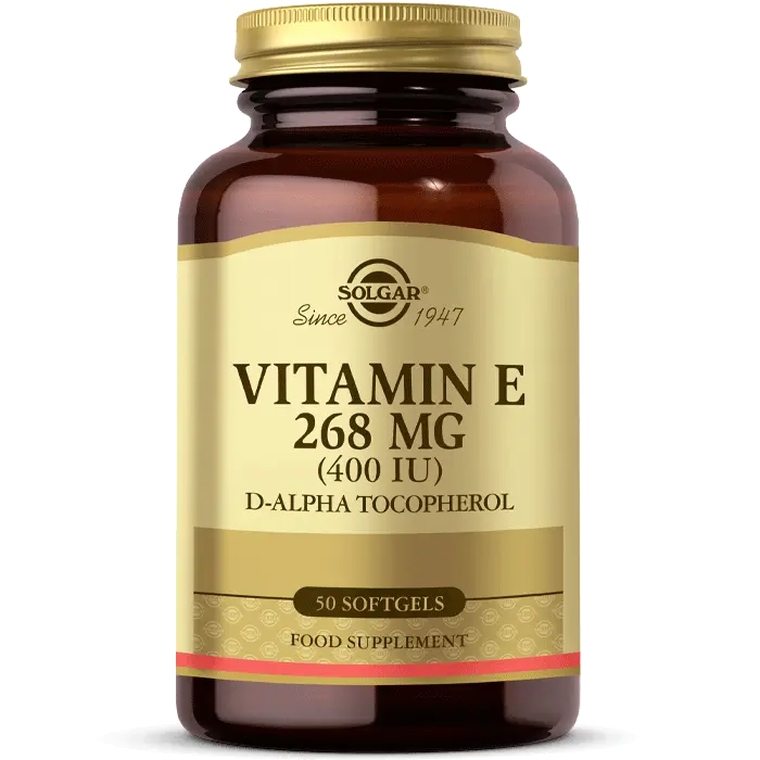 Solgar Vitamin E 400 IU (268 mg) 50 Kapsül