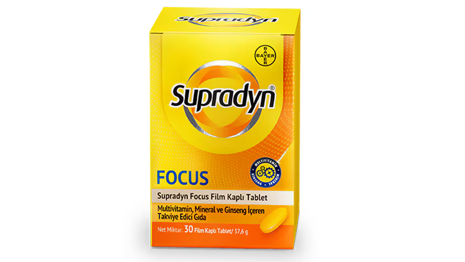 SUPRADYN ENERGY FOCUS 30 TABLET