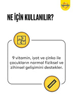 SUPRADYN KIDS 60 ADET ÇİĞNENEBİLİR MULTUVİTAMİN MİNERAL 4-10 YAŞ
