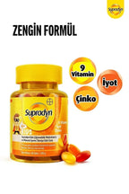 SUPRADYN KIDS 60 ADET ÇİĞNENEBİLİR MULTUVİTAMİN MİNERAL 4-10 YAŞ