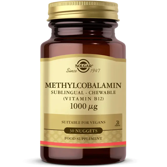 Solgar Methylcobalamin (B12) 1000 mcg 30 Dilaltı Tableti
