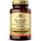 Solgar No-Flush Niacin 500 mg 50 Kapsül