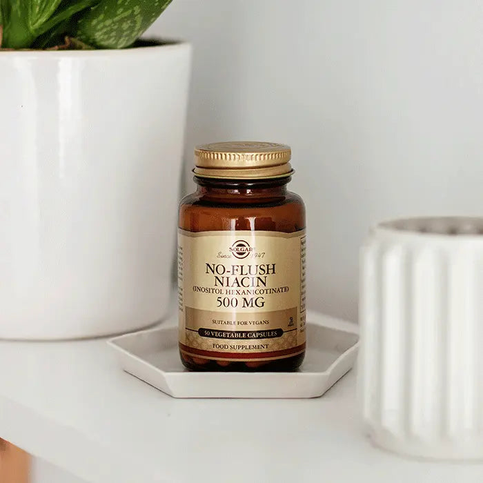 Solgar No-Flush Niacin 50 Kapsül