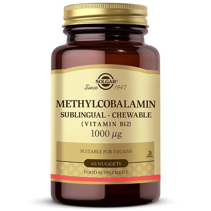 Solgar METHYLCOBALAMIN(VB12) 1000MCG 60 Tablet