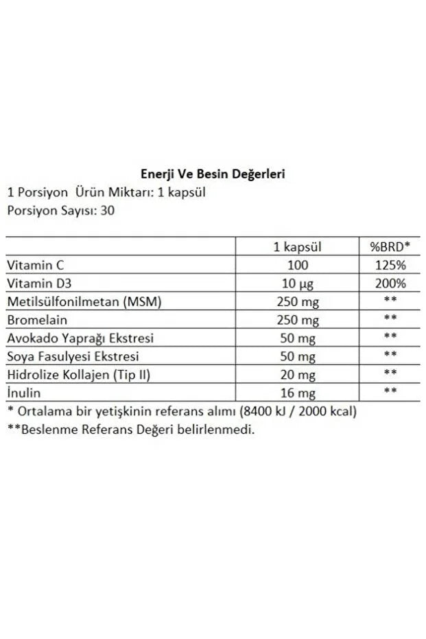 Solune Collagen-2 30 Kapsül