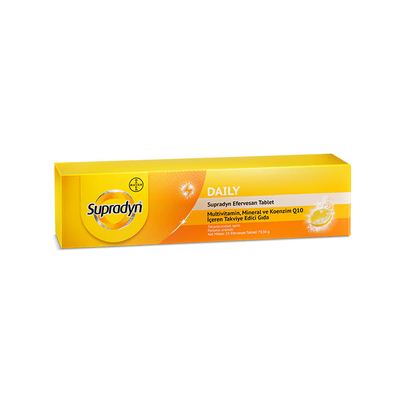 Supradyn Efervesan Portakal Aromalı 15 Tablet