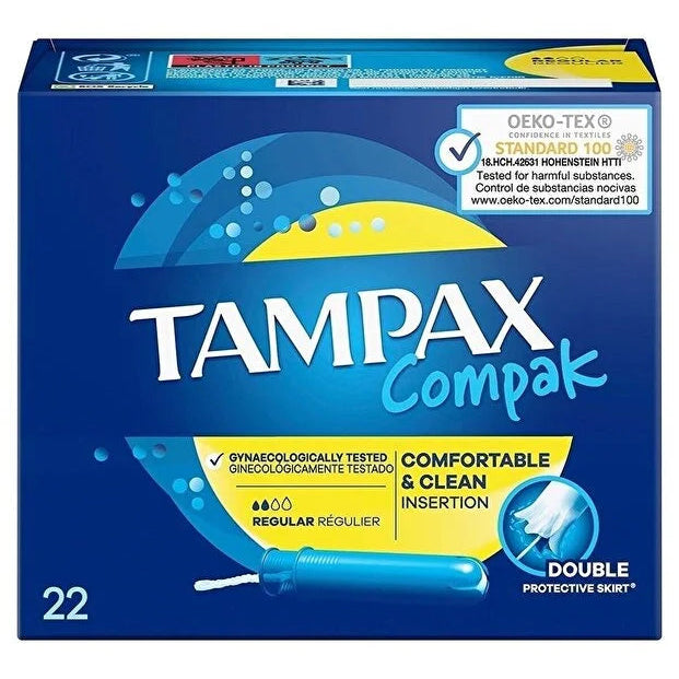 Tampax Compak Super Double 20 Adet Comfortable Clean