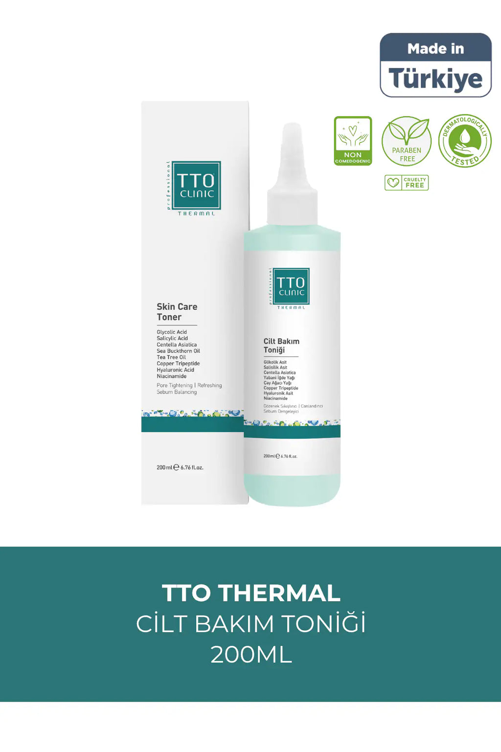 Tto Clinic Cilt Bakim Tonigi 200ml