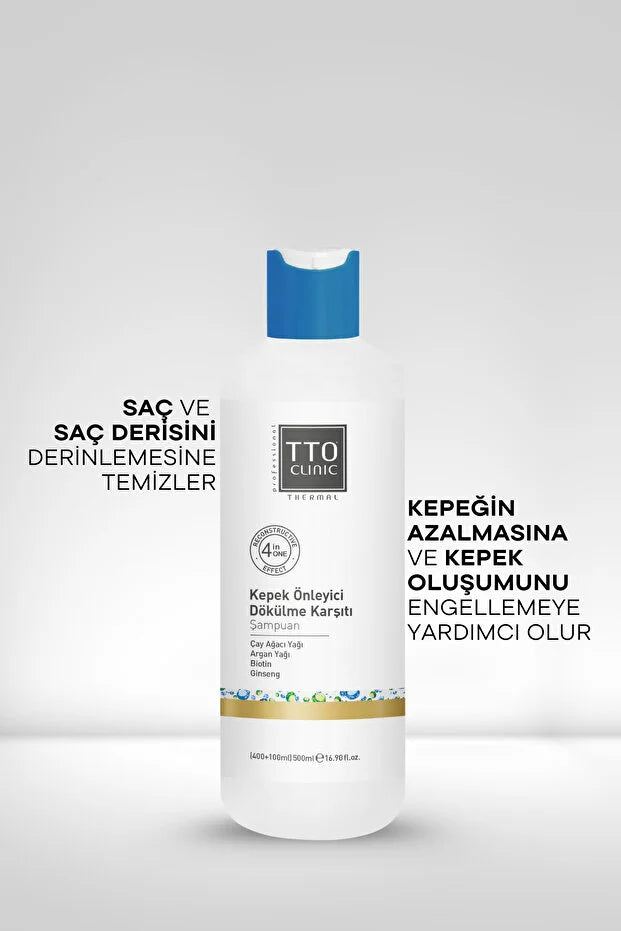 Tto Clinic Kepek Önleyici Dökülme Karsiti Sampuan 400ml
