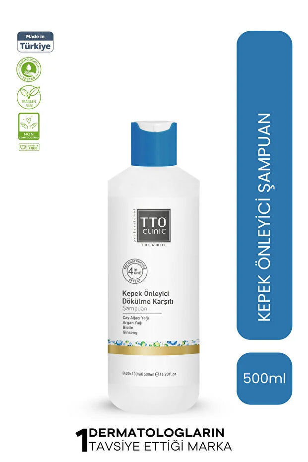 Tto Clinic Kepek Önleyici Dökülme Karsiti Sampuan 400ml
