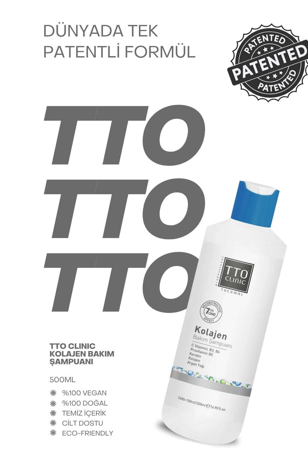 Tto Clinic Kolajen Bakim Sampuani 400ml