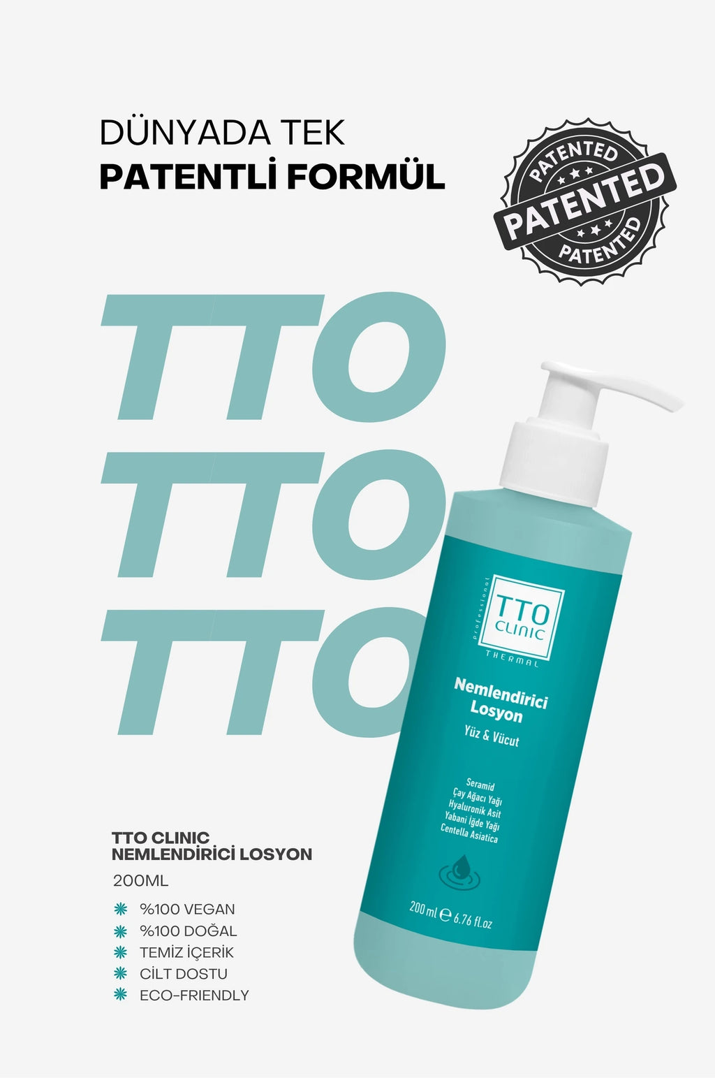 Tto Clinic Nemlendirici Losyon 200ml