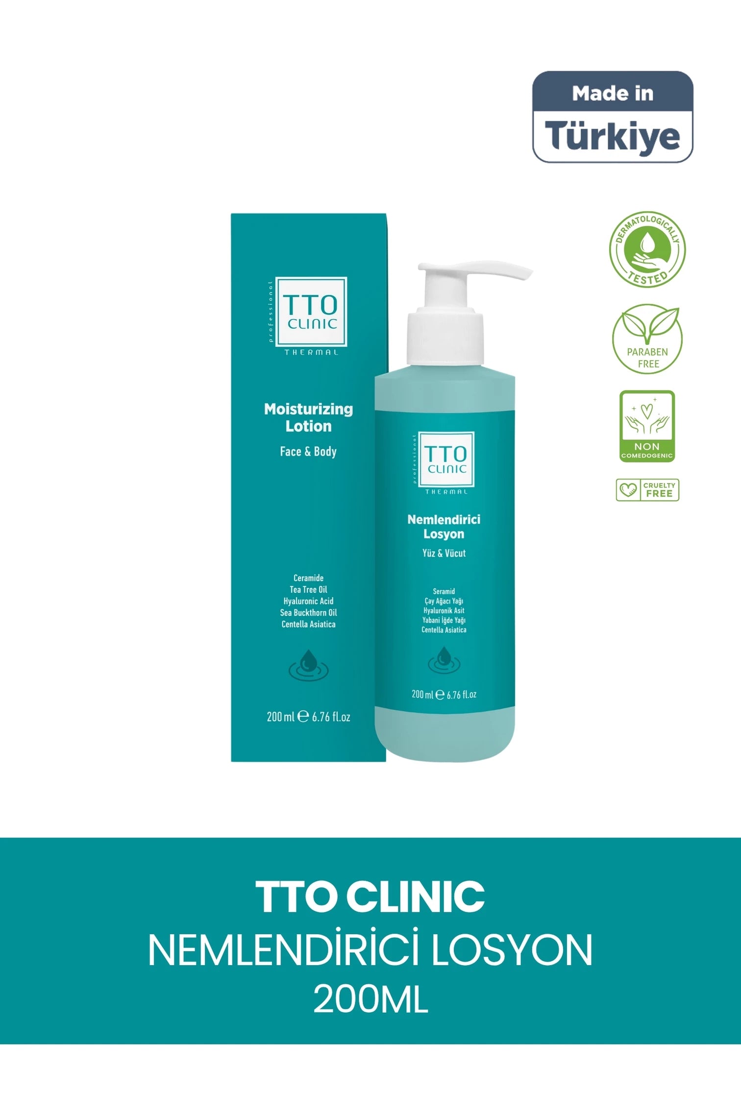 Tto Clinic Nemlendirici Losyon 200ml