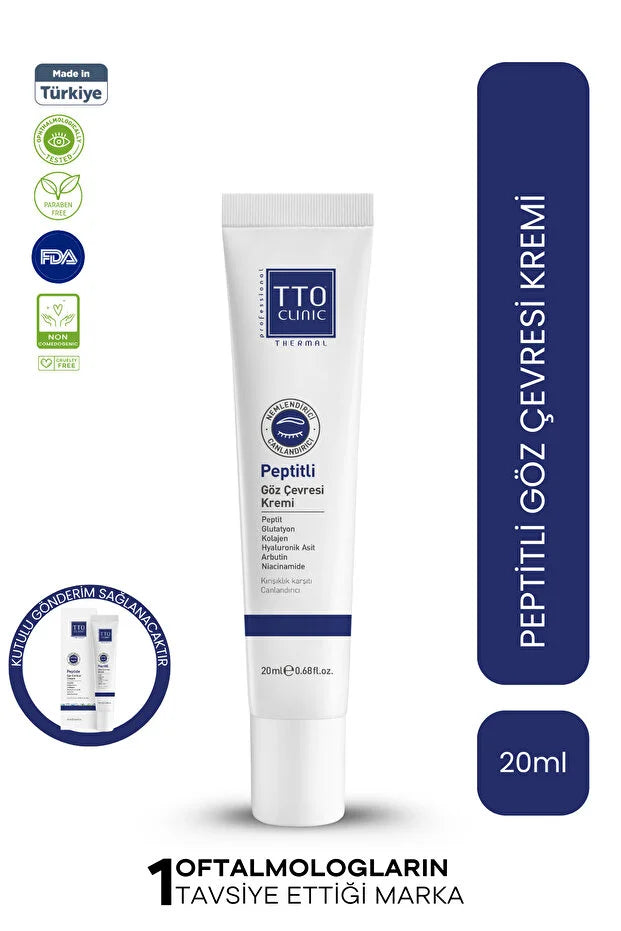 Tto Clinic Peptitli Göz Çevresi Kremi 20ml