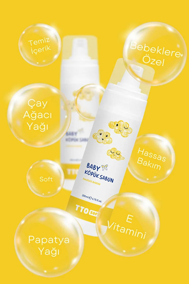 Tto Soft Bebek Köpük Sabun 200ml