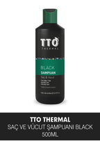 Tto Thermal Black Saç Ve Vücut Sampuani 400ml