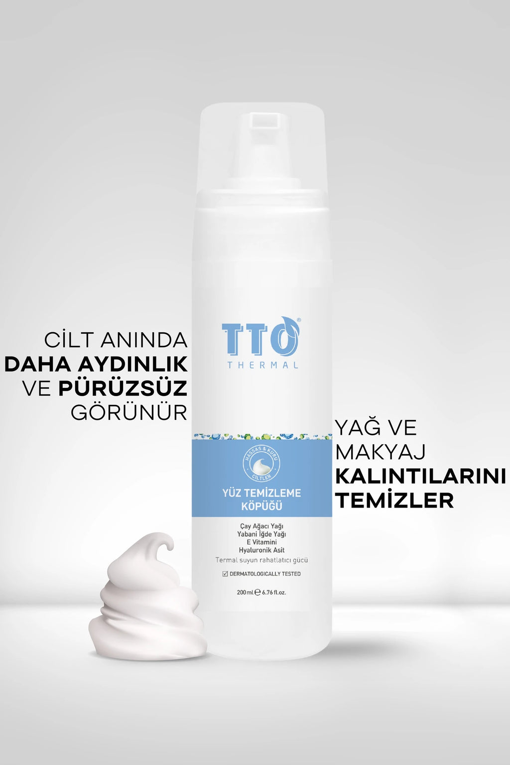 Tto Thermal Yüz Temizleme Köpügü 200ml