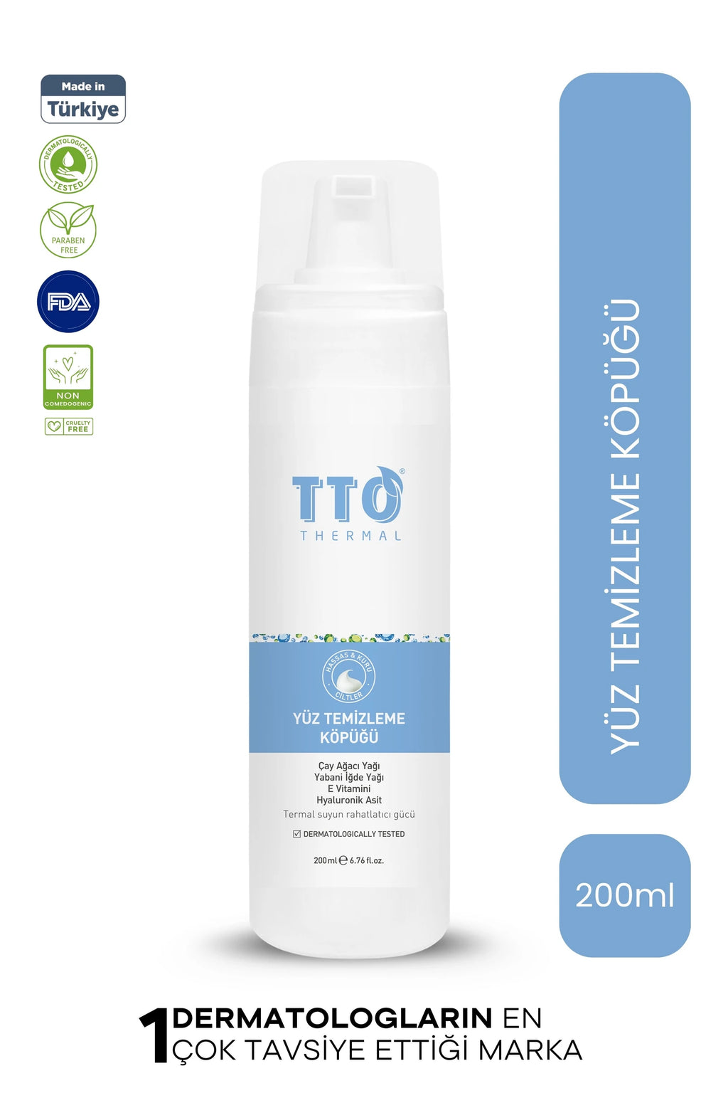 Tto Thermal Yüz Temizleme Köpügü 200ml