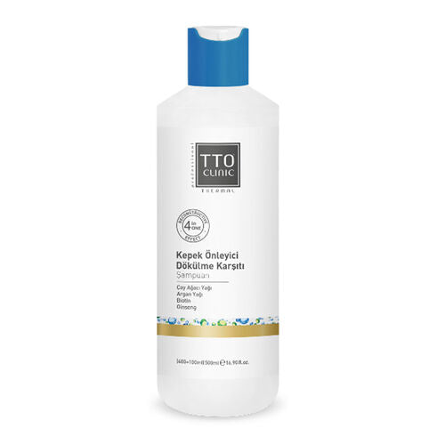 TTO Clinic Kepek Önleyici Dökülme Önleyici Şampuan 500 ml