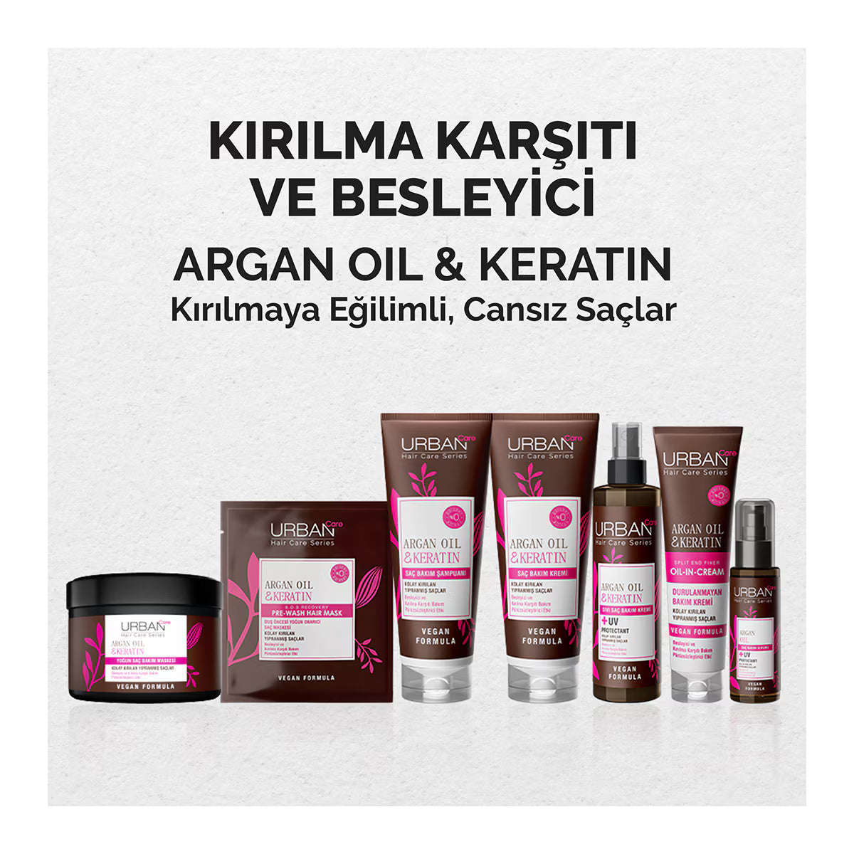 Urban Care Argan Oil Kreatin Yoğun Onarici Saç Maskesi 50ml