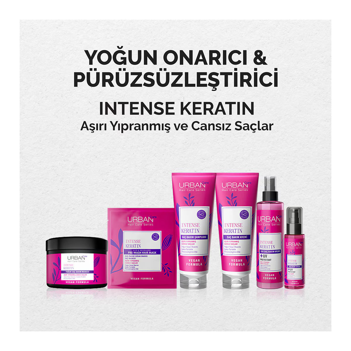 Urban Care Intense Keratin Yoğun Onarici Saç Maskesi 50ml
