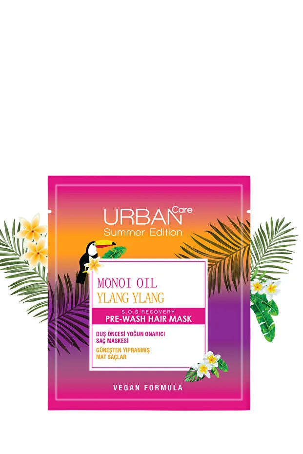 Urban Summer Yoğun Onarici Saç Maskesi 50ml Monoi Oil Ylang Ylang