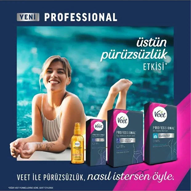 Veet Pure Yüze Özel Sir Ağda Bantlari Hipoalerjenik 20 Ağda Bandi+4 Adet Temizleme Mendili