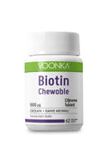 VOONKA BIOTIN CHEWABLE 5000MCG 62 CIGNEME TABLETI