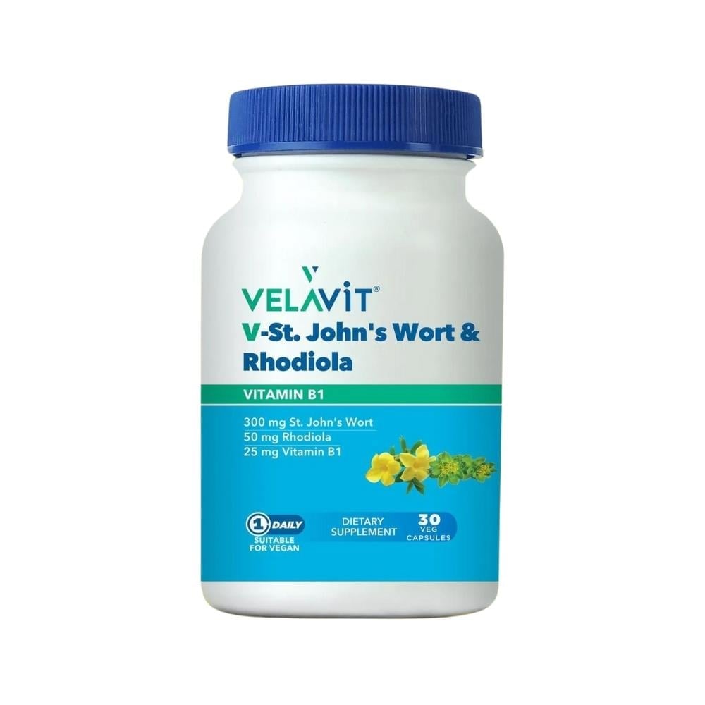 Velavit St.Johns Wort Rhodiola 30 Kapsül