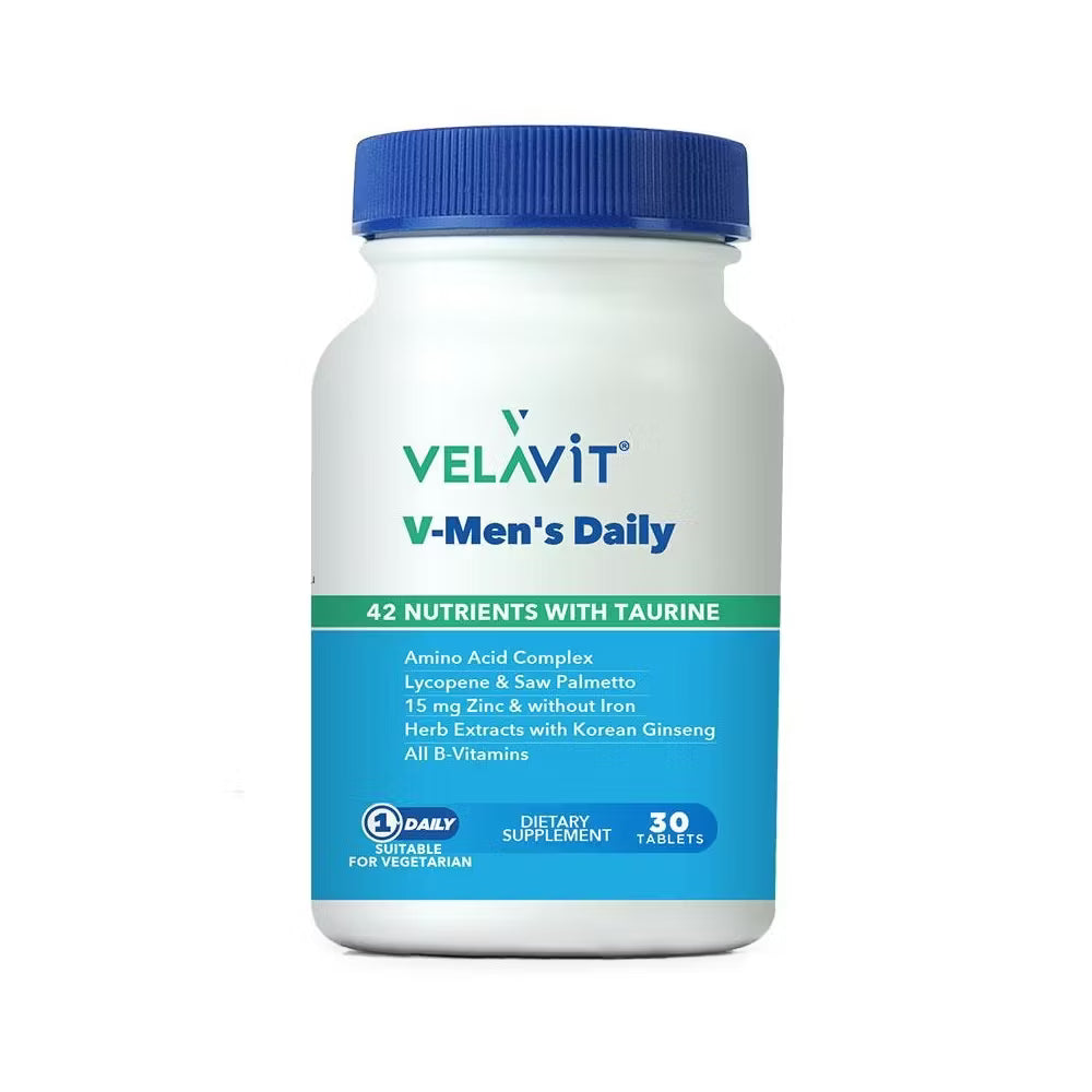 Velavit V-Mens Daily 30 Tablet AmiNo AsiT MultiViTamiN