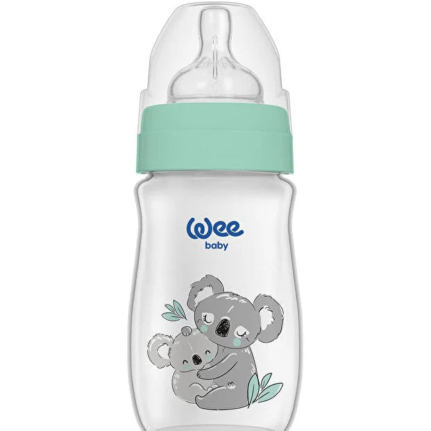 Wee Baby Klasik Geniş Ağizli Biberon Safari 0-6 Ay 250ml
