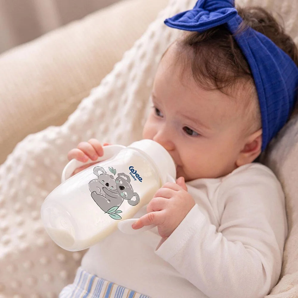 Wee Baby Safari Kulplu Biberon 250ml (kod:484)
