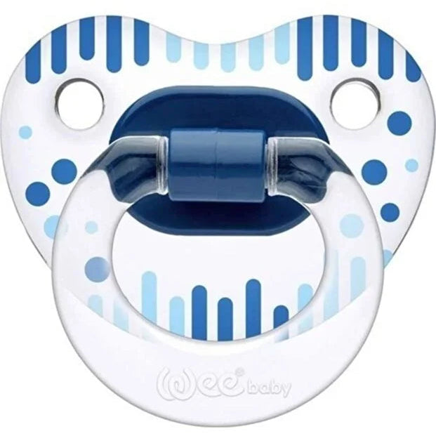 Wee Baby Şeffaf Desenli Damakli Emzik No 3 (kod:838)