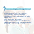 Wee Baby Tekli Elektrikli Göğüs Pompasi (kod:444)