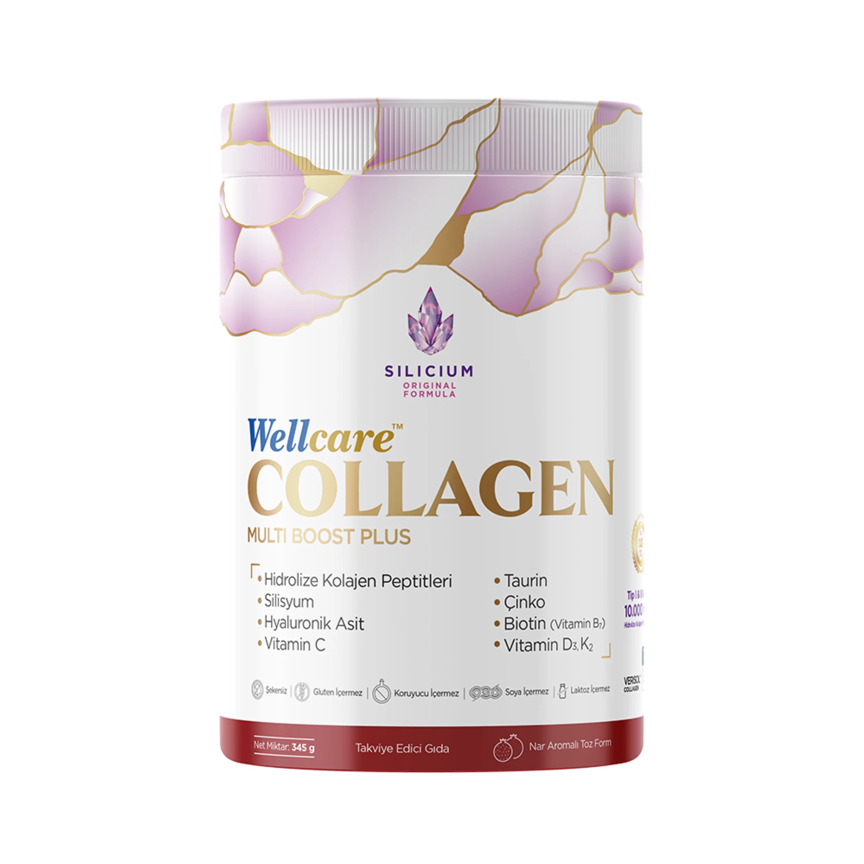Wellcare Collagen Multi Boost Plus 345Gr Nar Aromali Kolajen