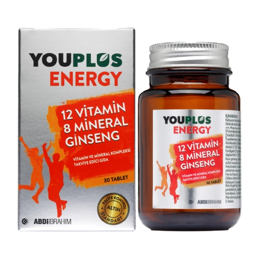 Youplus Energy Vitamin Mineral 30 Tablet