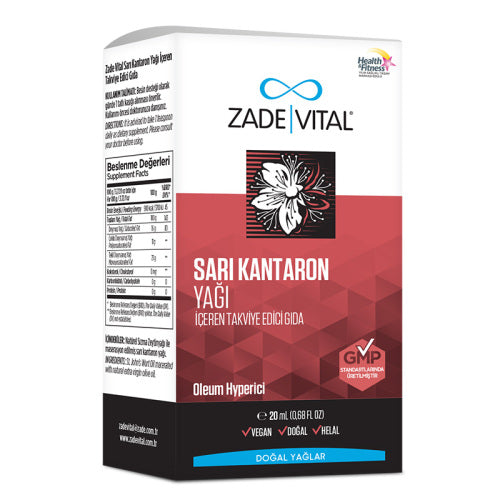 ZADE Vital SARI Kantaron YAĞI 20ML