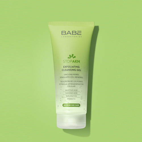Babe Stopakn Exfolating Cleansing Gel Microbiome Care 200Ml