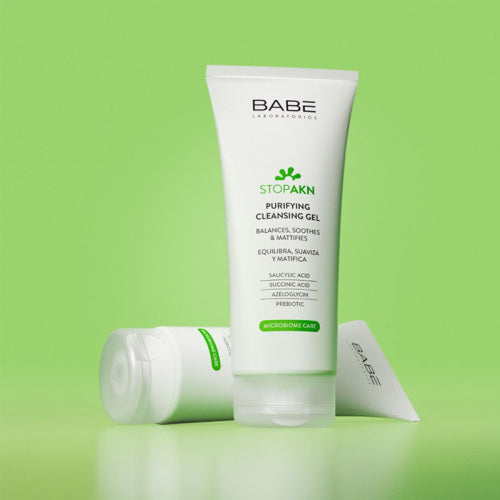Babe Stop Akn Purifying Cleansing Gel Microbiome 200 ml