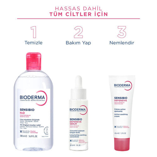 Bioderma Sebium H2O 500Ml 2Li Paket