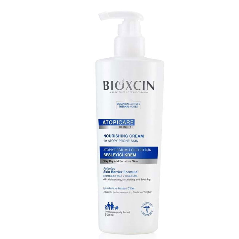 Bioxcin Atopicare Clinical Nourishing Cream 500ml Atopiye Eğilimli Ciltler Besleyici Krem