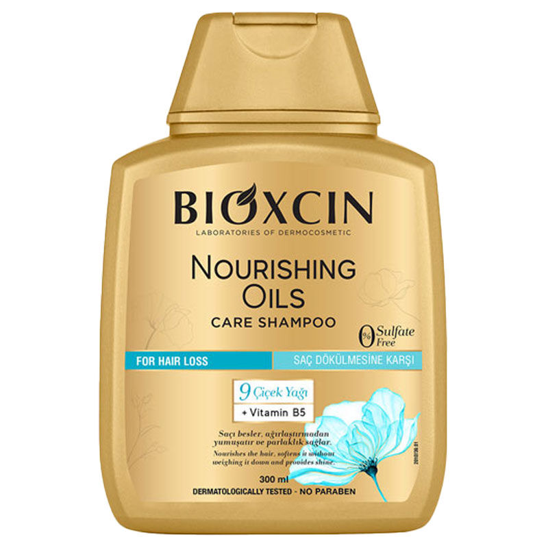 Bioxcin Nourishing Oils Shampoo 300ml Besleyici Bakım Şampuanı