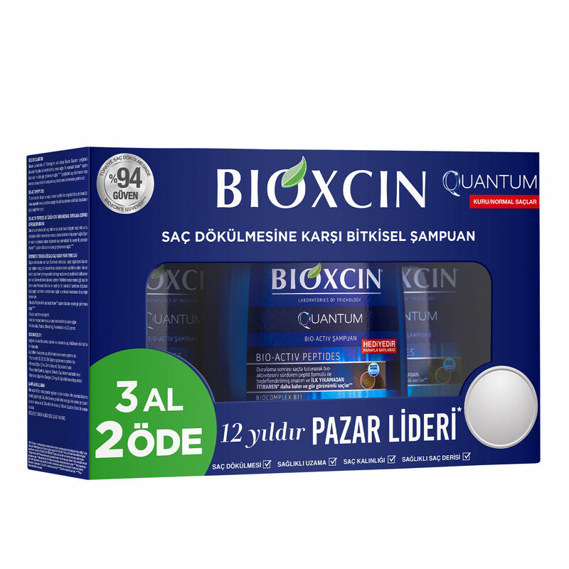 Bioxcin Quantum Saç Dökülmesine Karşı Kuru/Normal Şampuan 300 ml