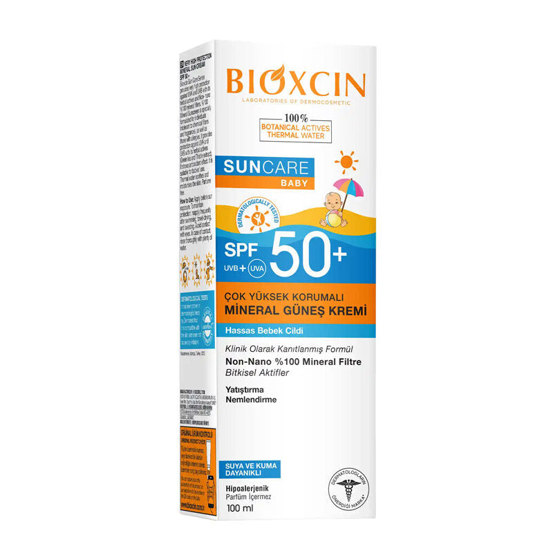 Bioxcin Suncare Mineral SPF50+ Çok Yüksek Korumalı Güneş Kremi 100ml