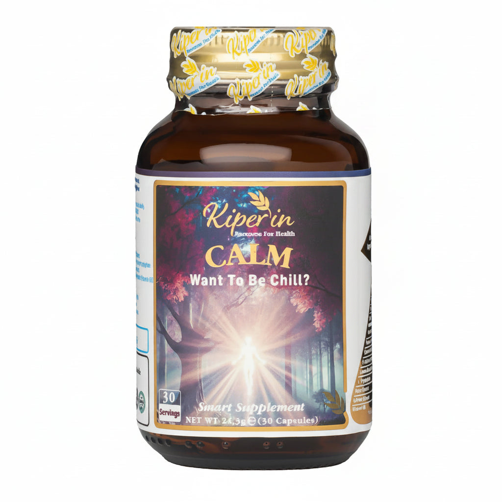 Kiperin Calm Passiflora, Safran, 5-HTP, Valerian