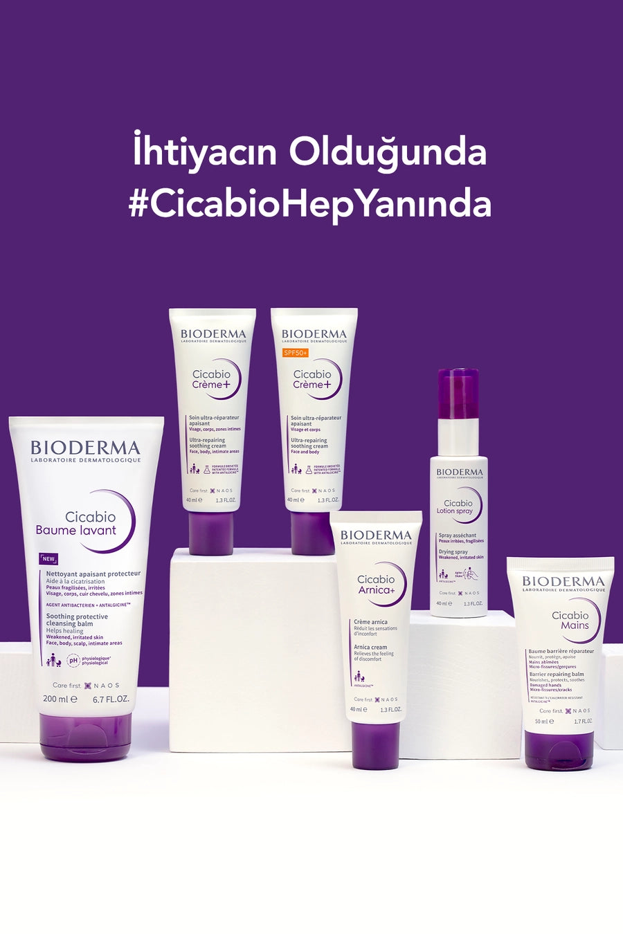 Bioderma Cicabio Mains Hand Cream 50 ml