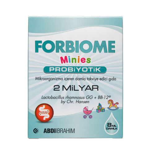 Forbiome Minies 8ML 2 Milyar Probiyotik Mikroorganizma