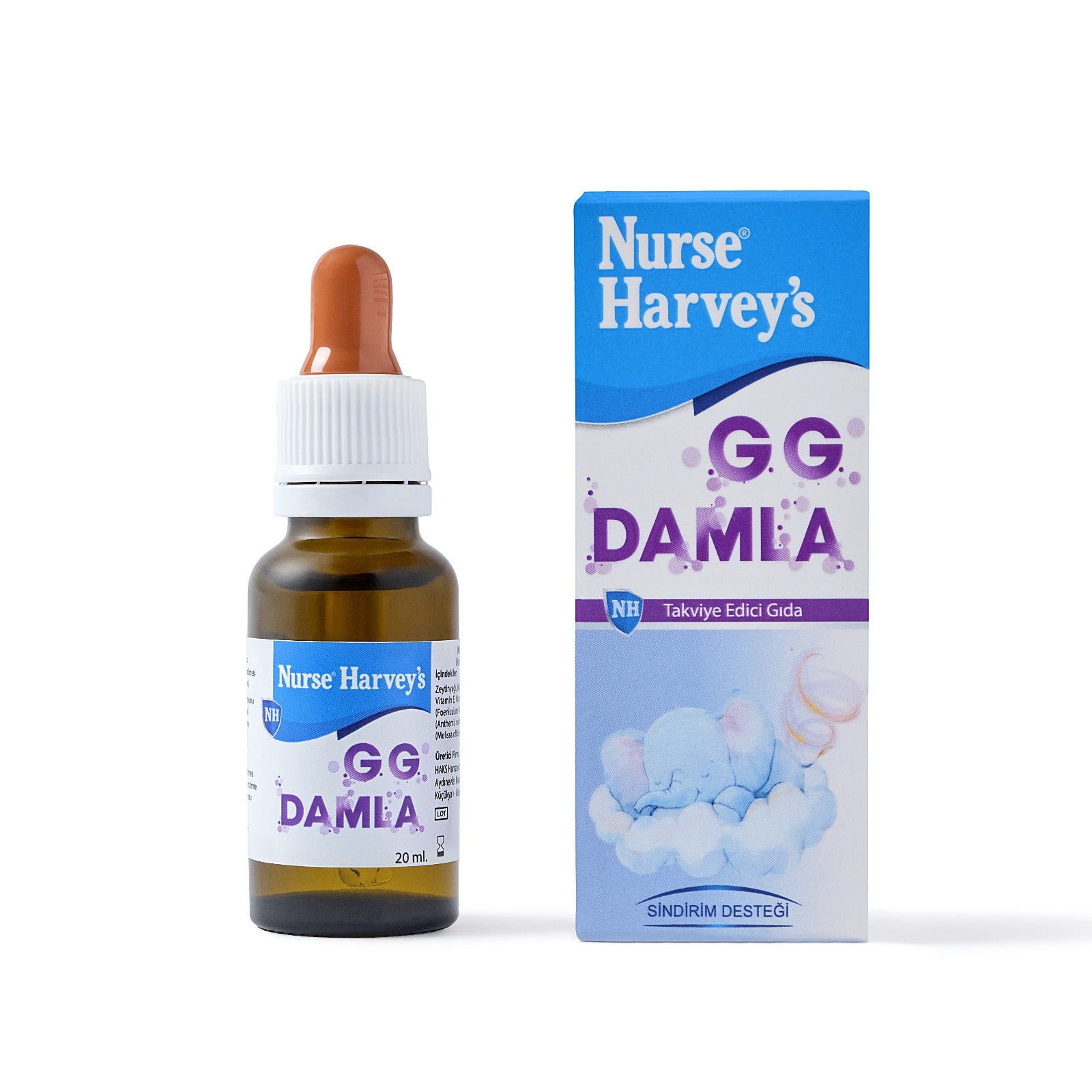 Nurse Harveys Gaz Giderici Damla 20ml