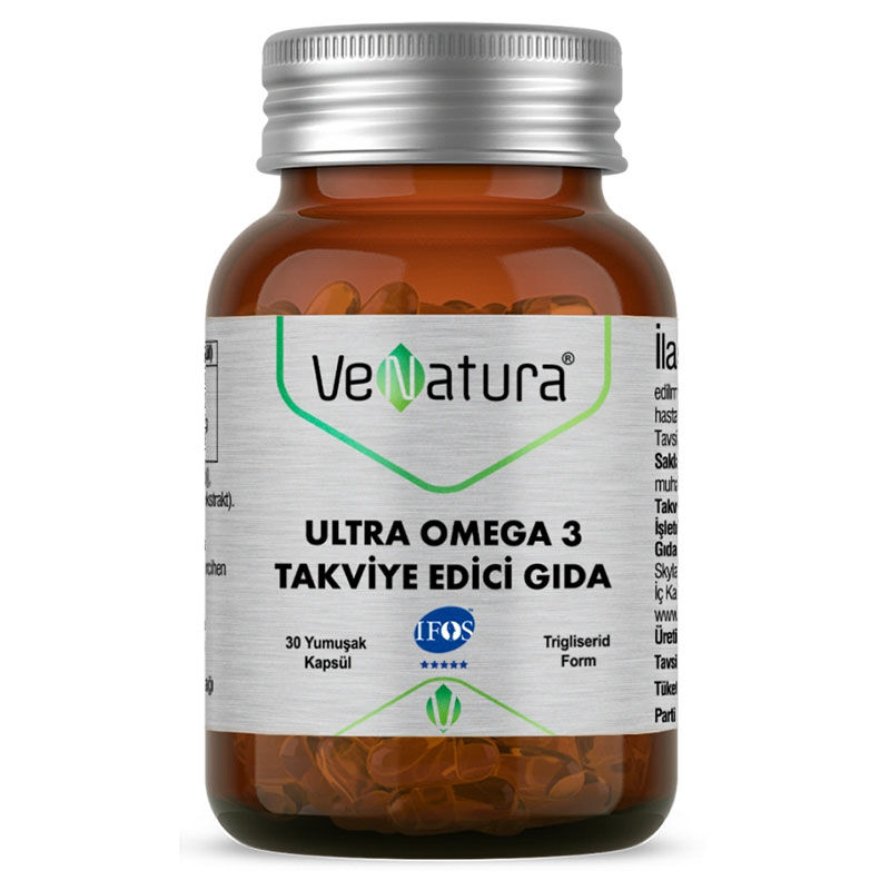 VeNatura Ultra Omega-3 30 Yumuşak Kapsül
