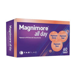Magnimore All Day Magnezyum ve P5P Vitamin B6 60 Tablet